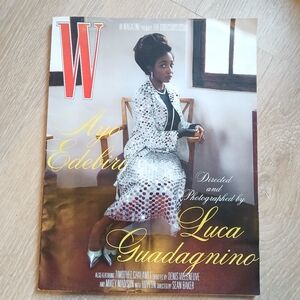 W Magazine Ayo Edebiri Magazine Feb 2025 Director's Issue Over-sized Film Art